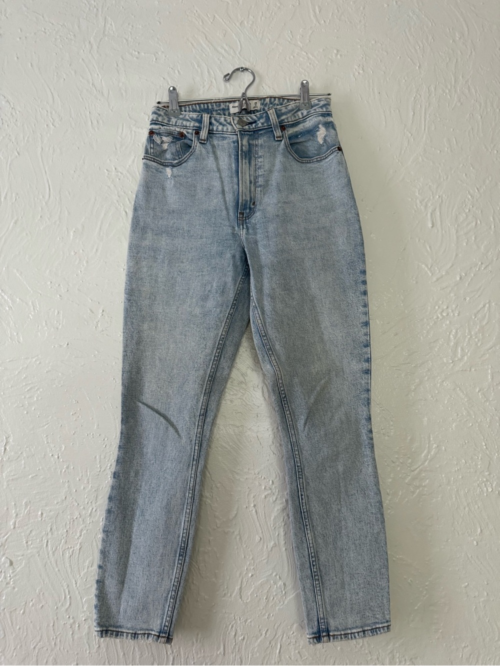 Abercrombie & Fitch Light Blue Skinny High-Rise Jeans